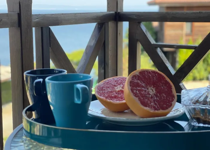 וילה Sozopolis Cliffs Luxury Seaview סוזופול